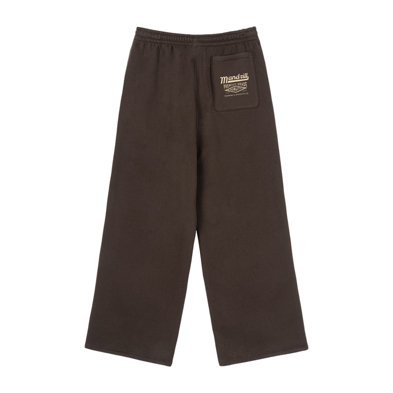 Mandrill Oversized Straight-Leg Sweatpants