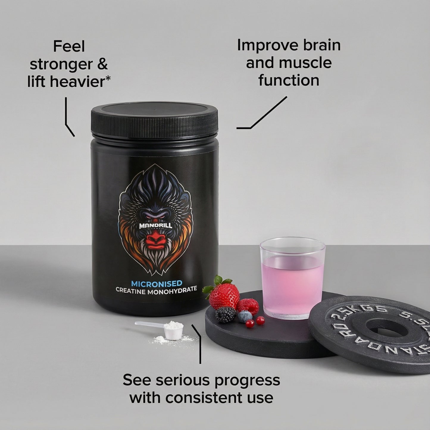 Creatine Monohydrate Powder 500g