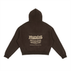 Mandrill Cropped Fleece Zip Boxy Hoodie